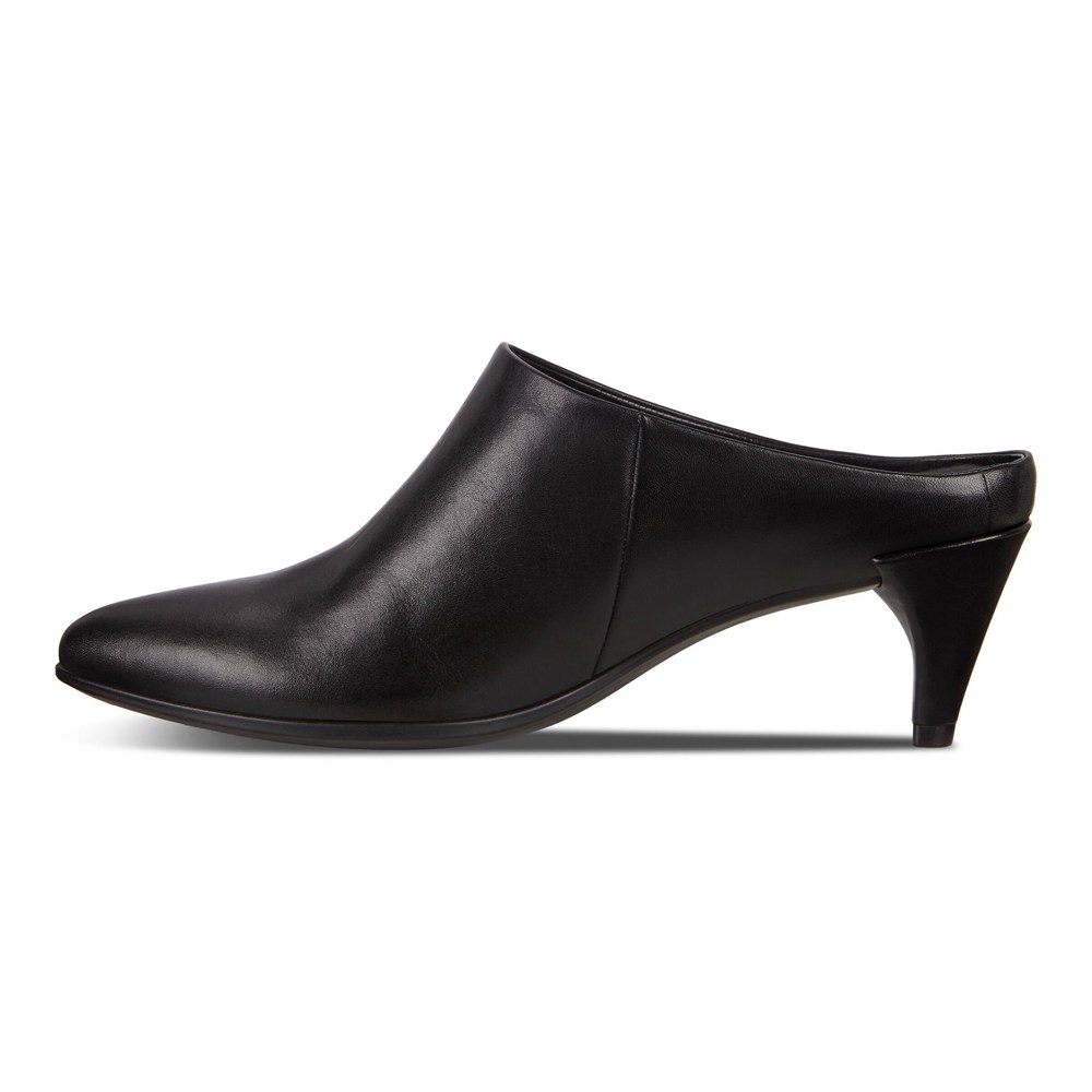 Mulas Mujer - ECCO Shape 45 Pointy Sleek - Negros - OBK465180